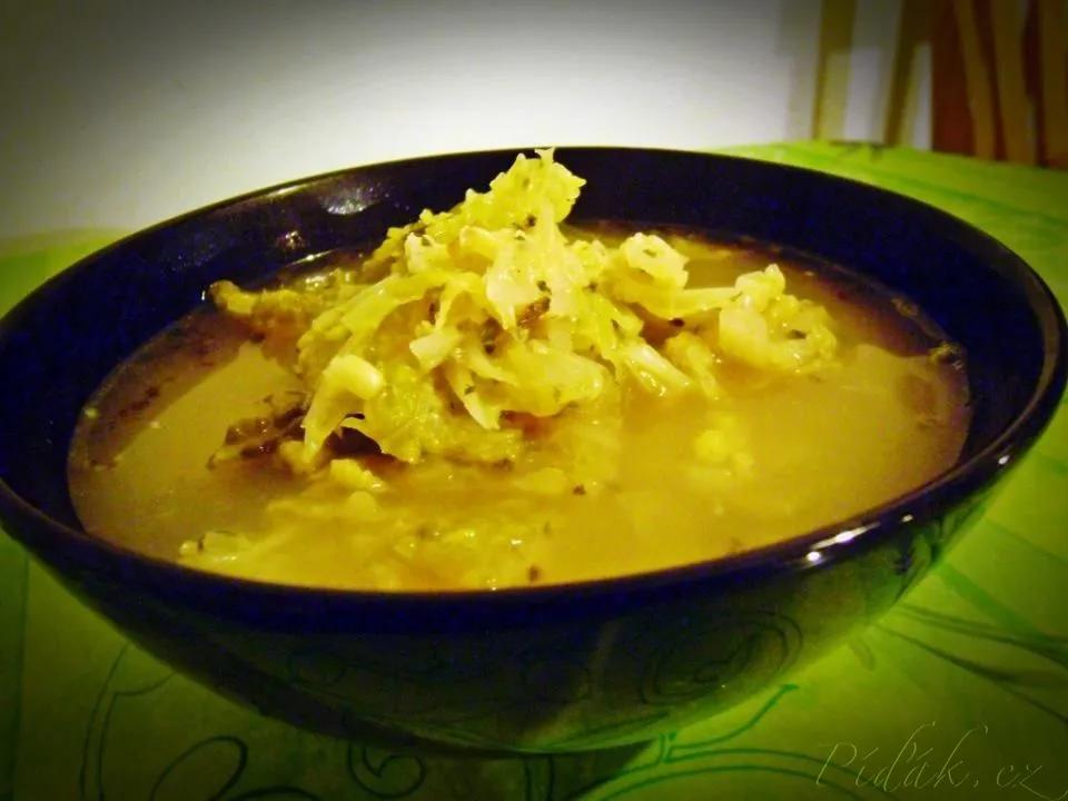 1. obrázek Kapustová polévka podle De LI 