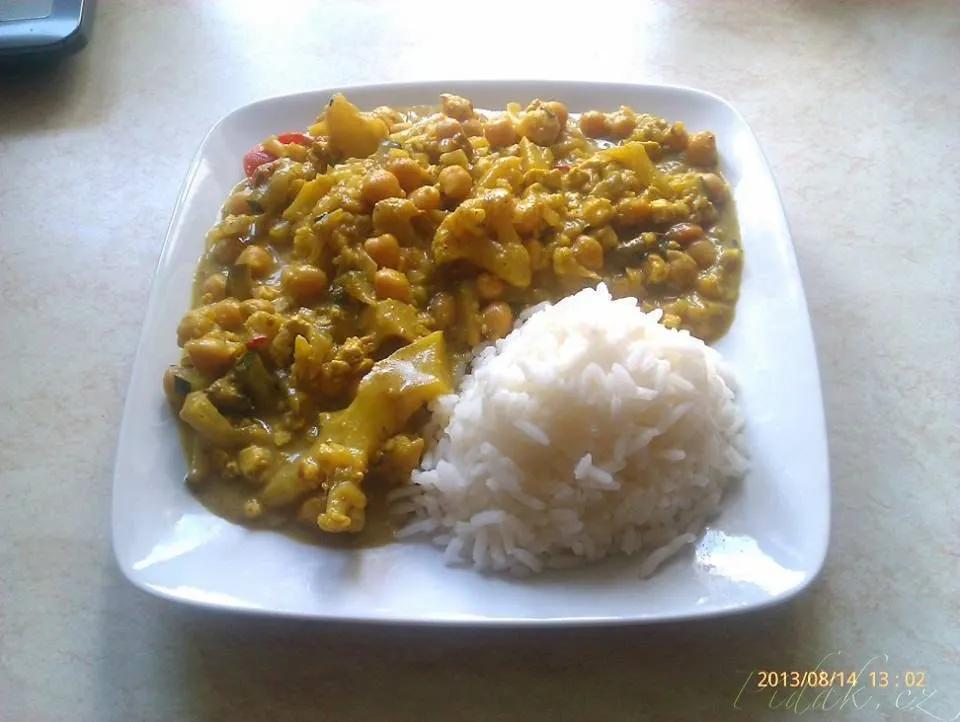 1. obrázek Tofu s kari a jasmínovou rýží
