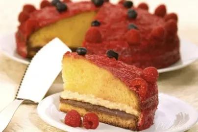 Obrázek Torta ai Lamponi - Malinový dort 