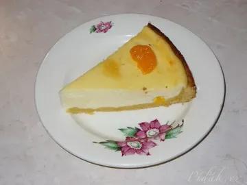 Obrázek Tvarohový koláč s mandarinkou
