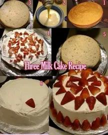 1. obrázek Tří mléčný dort