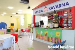 Veselá kavárna s dětským koutkem- Brno