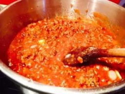 3. obrázek Vegetariánské špagety s rajčatovou omáčkou by Romča