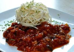Zeleninová majda na špagety