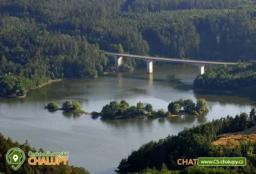 3. obrázek Chalupa Anička - Kramolín - Dalešická přehrada