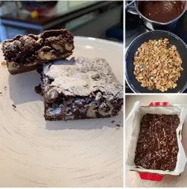 Obrázek Čokoládovo ořechové brownies by Romča