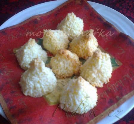 1. obrázek Kokosové pusinky 1. obrázek Kokosové pusinky