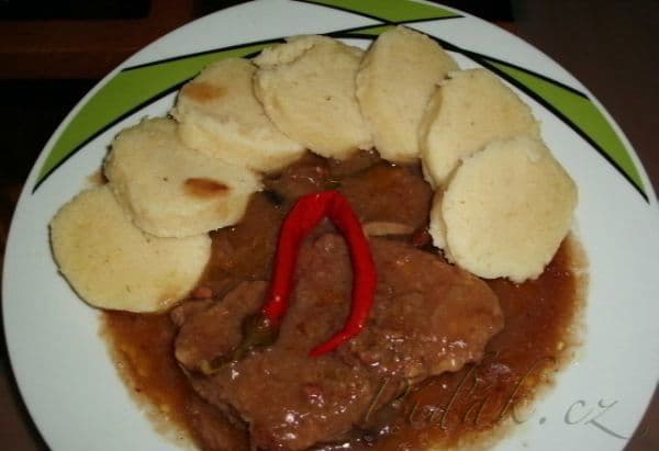 1. obrázek Vepřové na houbách 1. obrázek Vepřové na houbách