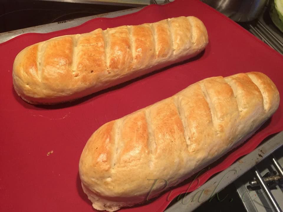 1. obrázek Domácí bagetky z bílé mouky by Romča 1. obrázek Domácí bagetky z bílé mouky by Romča