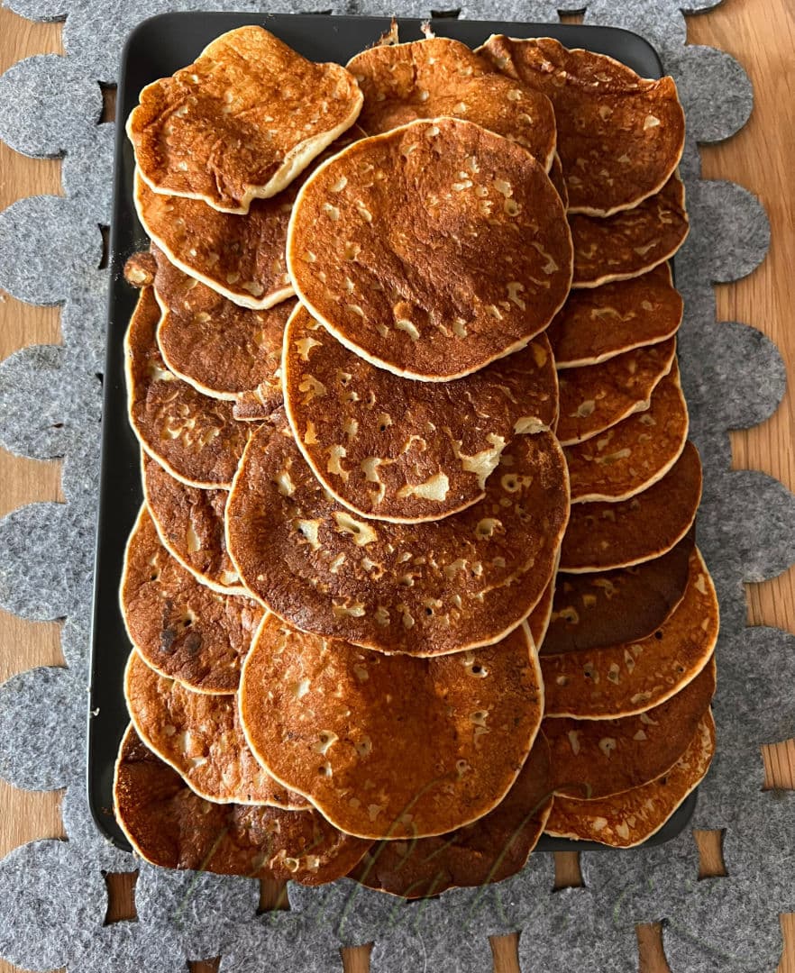 1. obrázek Banánové lívance z přezrálých banánů 1. obrázek Banánové lívance z přezrálých banánů