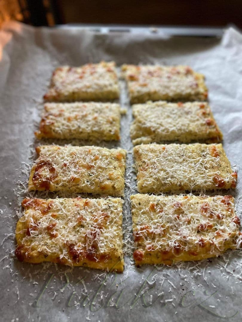 1. obrázek Květáková placka - keto - nízkosacharidová 1. obrázek Květáková placka - keto - nízkosacharidová