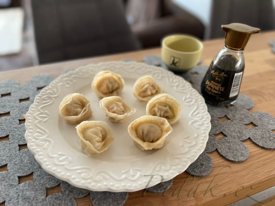 1. obrázek Dim sum knedlíčky s krůtím masem a krevetami 1. obrázek Dim sum knedlíčky s krůtím masem a krevetami