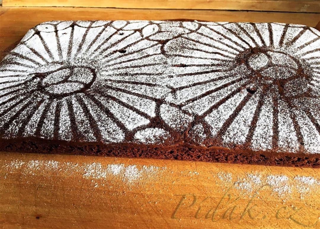 1. obrázek Čokoládový řez podle paní Jany 1. obrázek Čokoládový řez podle paní Jany