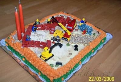15. obrázek Dort Staveniště - parádní dort pro kluka 15. obrázek Dort Staveniště - parádní dort pro kluka