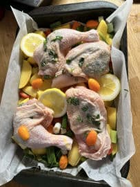 2. obrázek Kuře s medvědím česnekem a citronem 2. obrázek Kuře s medvědím česnekem a citronem