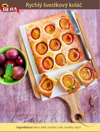 Obrázek Rychlý švestkový koláč