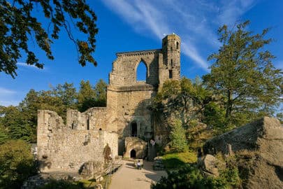 4. obrázek Hrad a klášter Oybin – Burg und Kloster Oybin, Žitavské hory, Německo 4. obrázek Hrad a klášter Oybin – Burg und Kloster Oybin, Žitavské hory, Německo