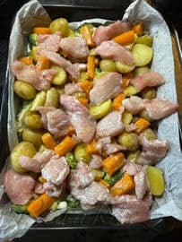 2. obrázek Pečené kuře se zeleninou 2. obrázek Pečené kuře se zeleninou