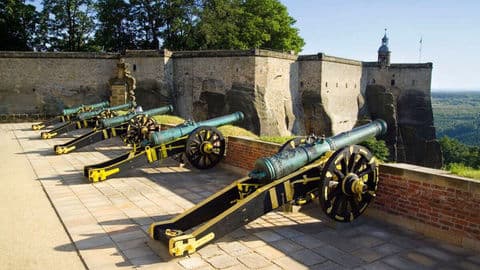 5. obrázek Pevnost Königstein – Festung Königstein v Saském Švýcarsku, Německo 5. obrázek Pevnost Königstein – Festung Königstein v Saském Švýcarsku, Německo