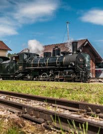 2. obrázek Waldviertelbahn – úzkokolejka z Gmündu, Rakousko 2. obrázek Waldviertelbahn – úzkokolejka z Gmündu, Rakousko