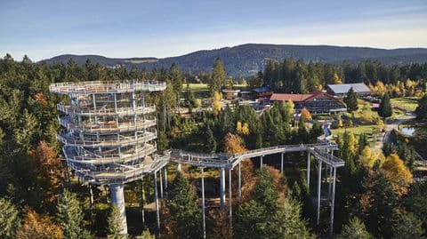 2. obrázek Stezka korunami stromů Sankt Englmar – Waldwipfelweg s Domem na hlavě, Německo 2. obrázek Stezka korunami stromů Sankt Englmar – Waldwipfelweg s Domem na hlavě, Německo