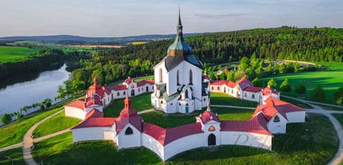 2. obrázek Zelená hora – poutní kostel sv. Jana Nepomuckého, Žďár nad Sázavou 2. obrázek Zelená hora – poutní kostel sv. Jana Nepomuckého, Žďár nad Sázavou